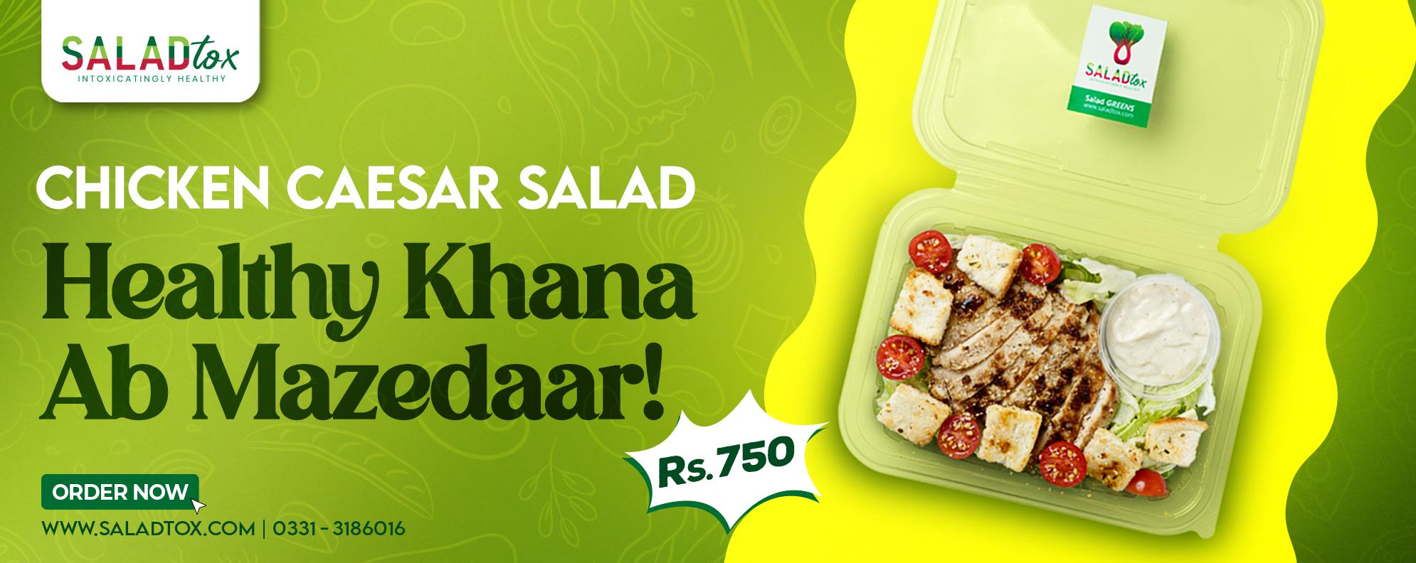 Saladtox Menu Food Online Delivery Karachi